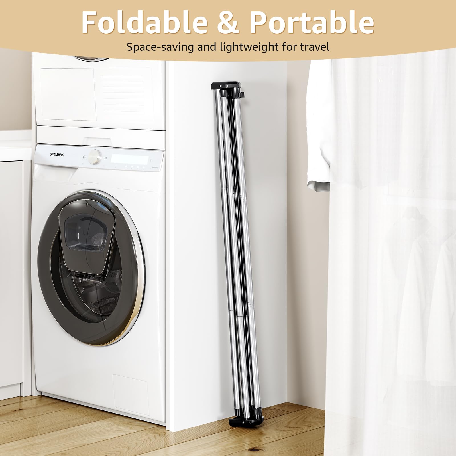 TOOLF travel-friendly design offers easy transport for camping, RV, or events.