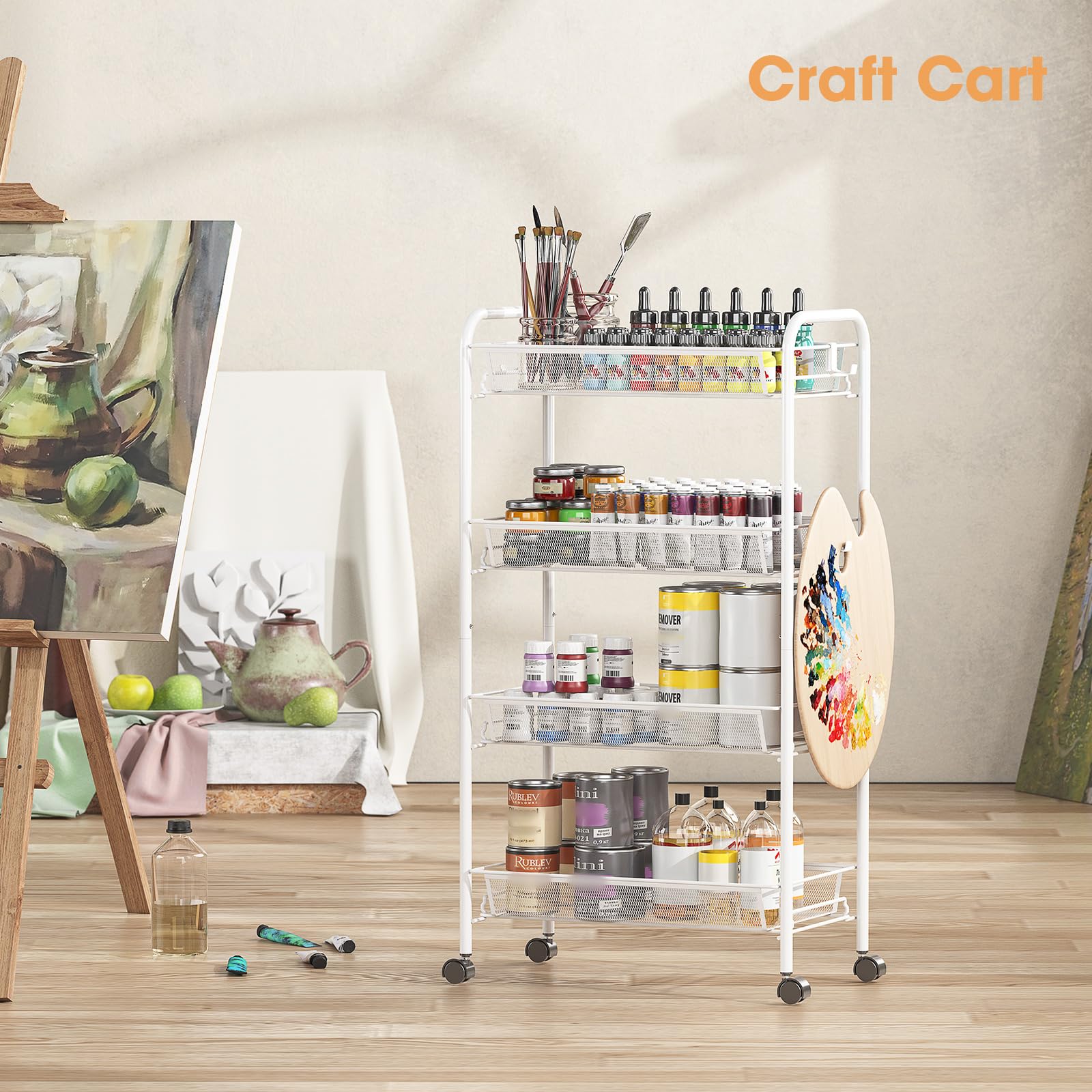 TOOLF metal-frame cart emphasizes durability and rust resistance