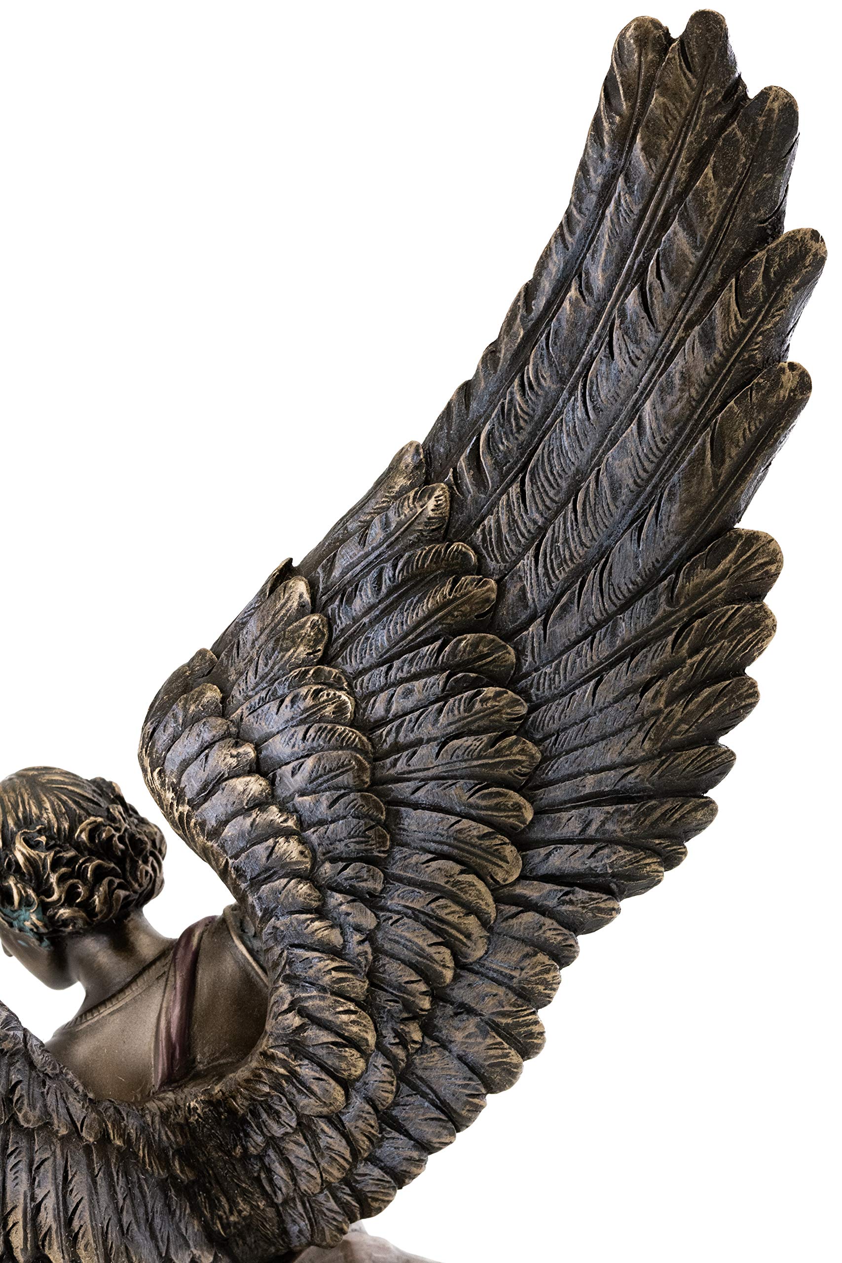 Top Collection St. Michael figure, 14.5-inch collectible statue for altar or mantle.