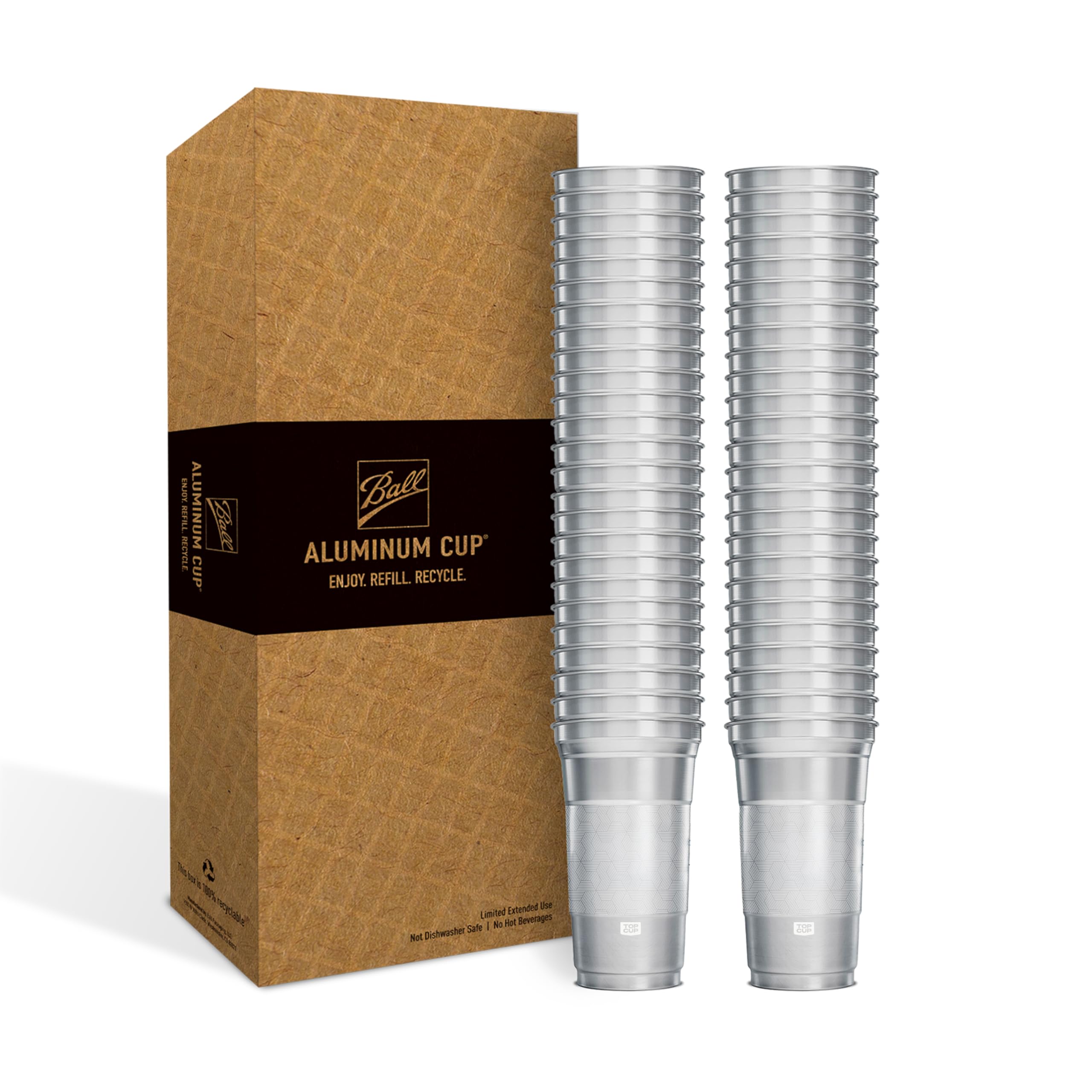 Top Cup 12oz cold-hold cup keeps drinks icy at parties.