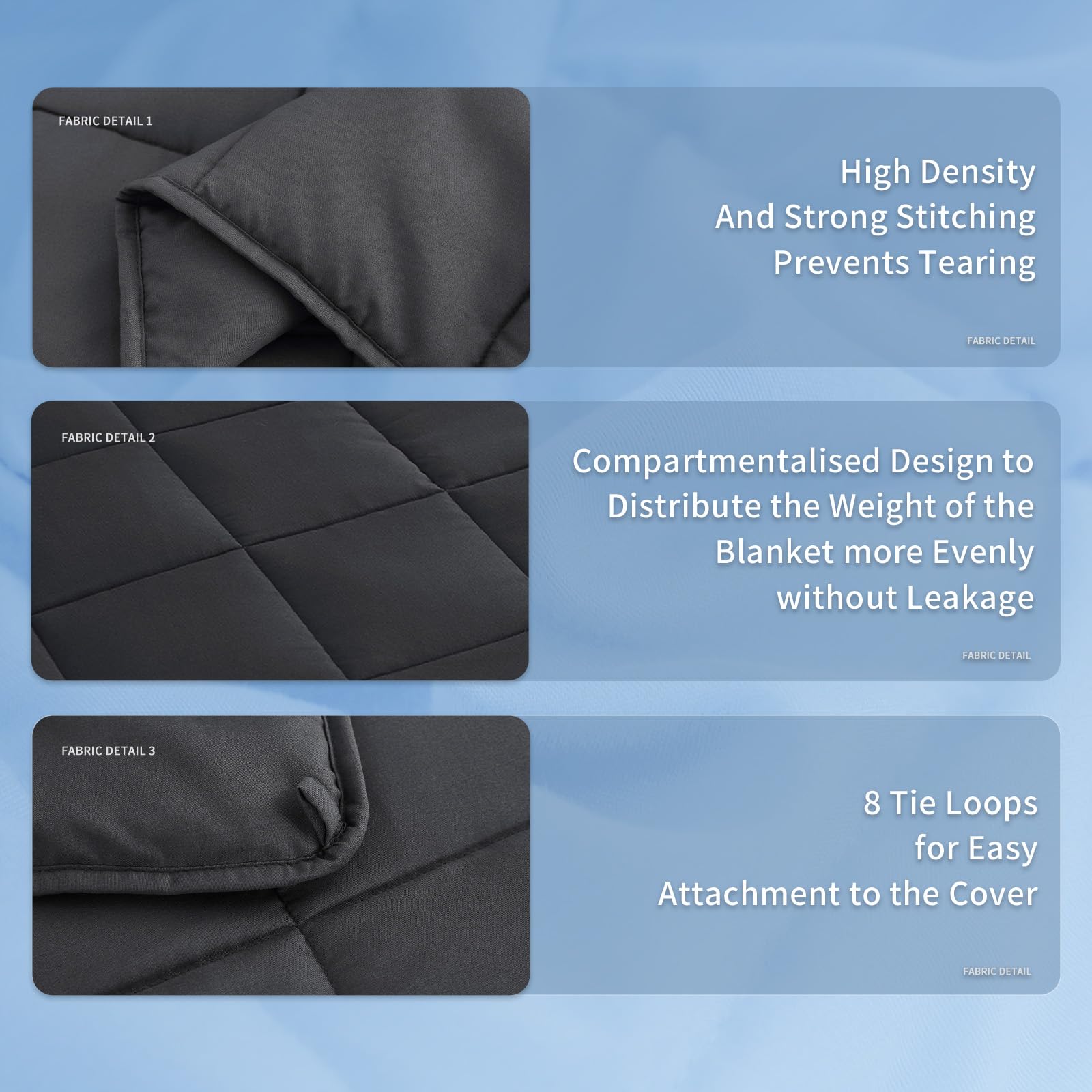 Topcee blanket cooling and warmth contrast supports versatile year-round use.