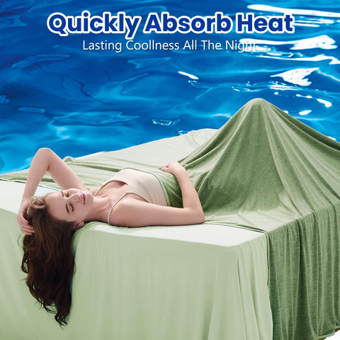 Closeup of Arc-chill fabric reveals quick heat absorption and lasting coolness.