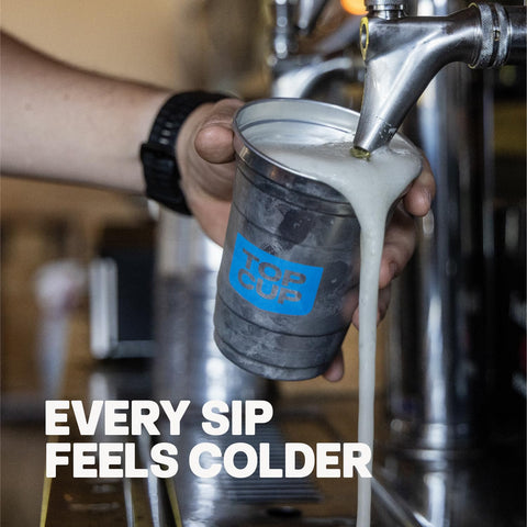 Top Cup sleeves enable grab-and-go convenience at events.