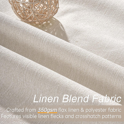 Topfinel bay window room divider curtains softly frame windows while blocking glare.