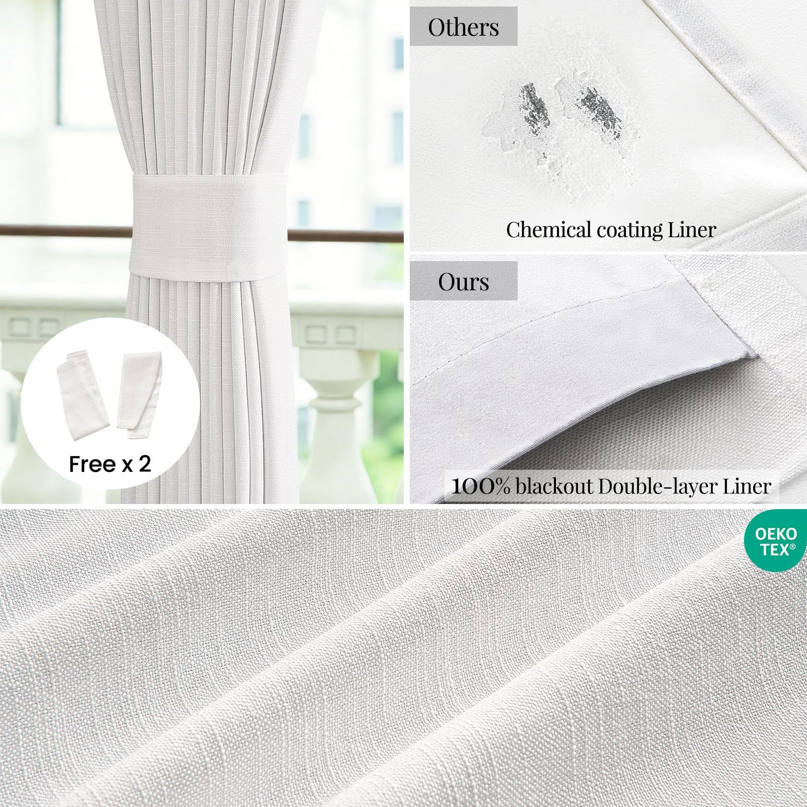 Topfinel drapes with track system hanging demonstrates versatile installation