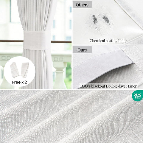 Topfinel drapes with track system hanging demonstrates versatile installation