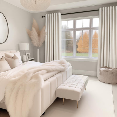 Topfinel machine-washable curtains simplify care without sacrificing blackout performance.