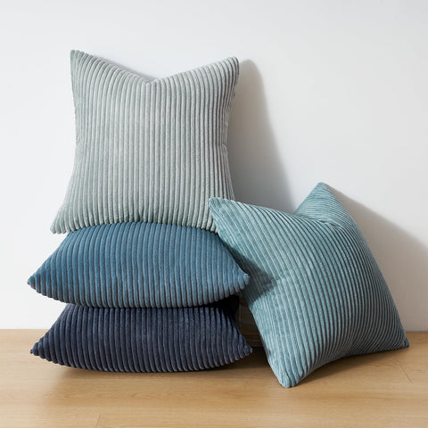 Topfinel living room decor setup featuring gradient cushions for modern space uplift.