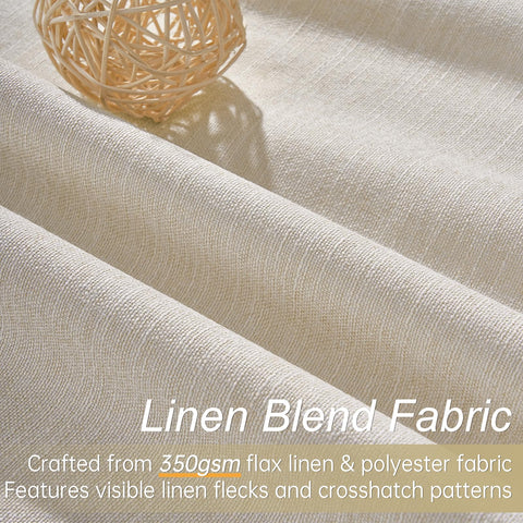 Topfinel curtains demonstrate four hanging options: back tabs pockets rings and track