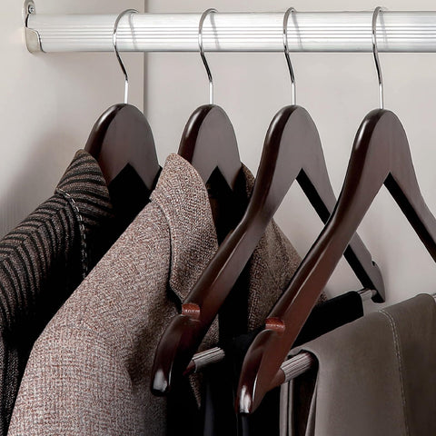 Topia Hanger non-slip pant bar keeps pants securely paired with garments