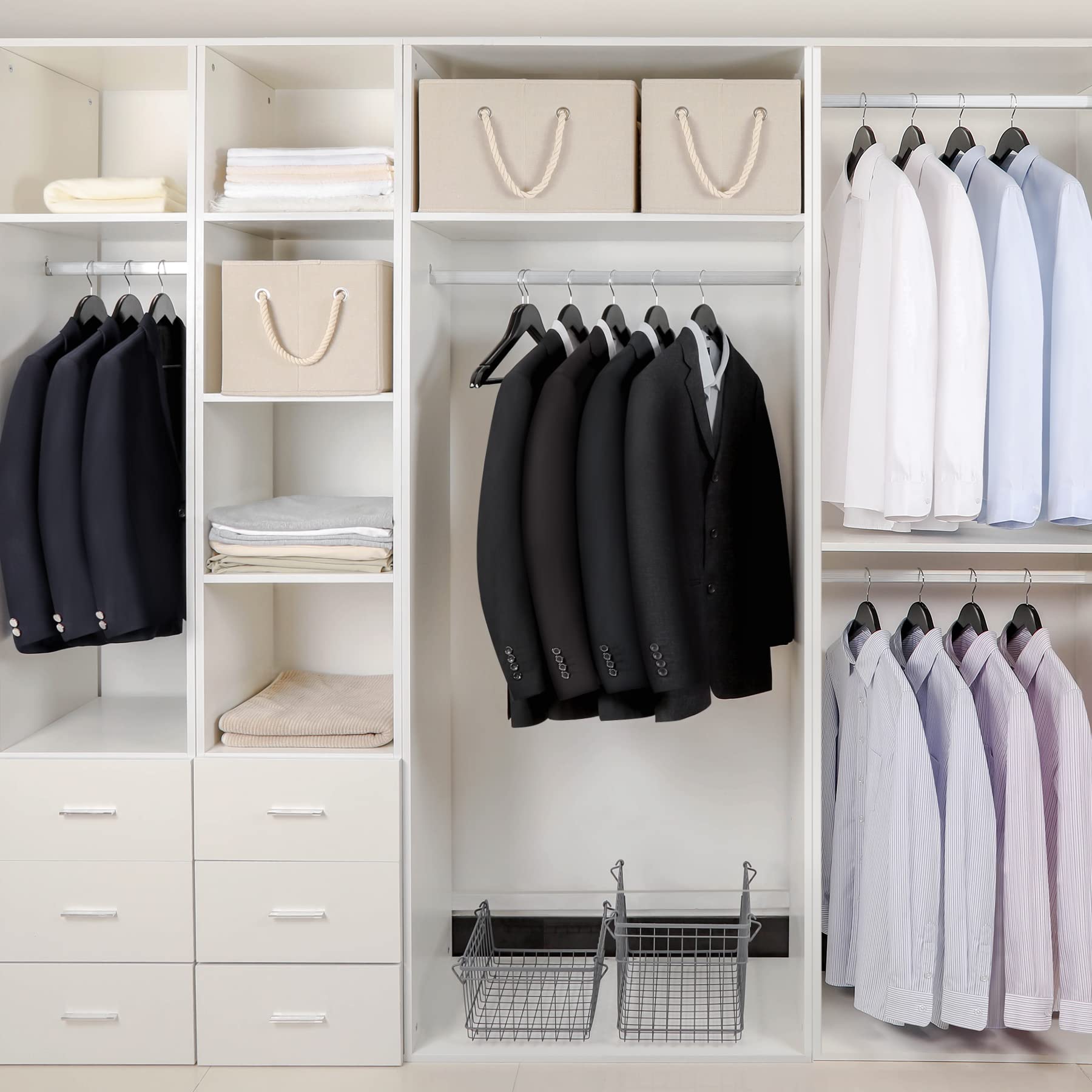 TOPIA HANGER packaged in a 30-count box for clutter-free storage