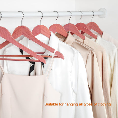 TOPIA HANGER precisely cut notches prevent strap slipping