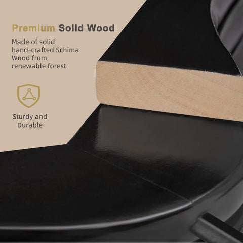 Topia Hanger 0.53-inch thickness provides sturdy support for bulky garments