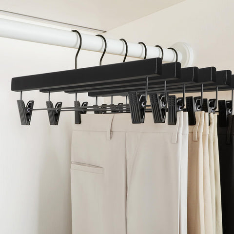 Topia Hanger rotatable hook wooden hangers for easy access from any angle