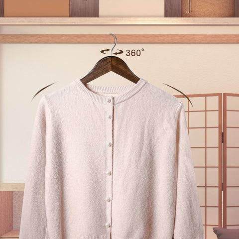 TOPIA HANGER shoulder notches illustrate strap garment compatibility.