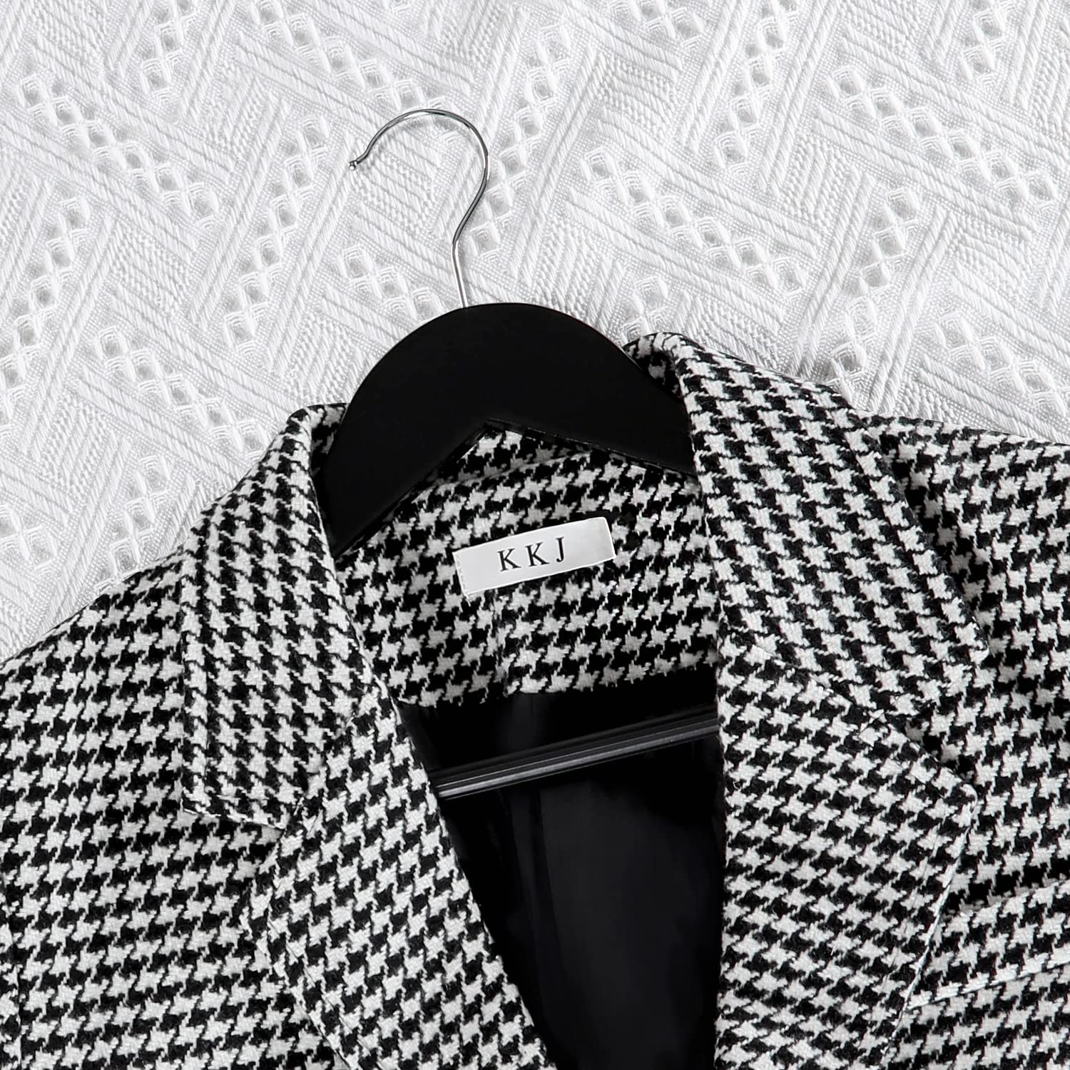 TOPIA HANGER smooth finish helps fabrics glide without snags