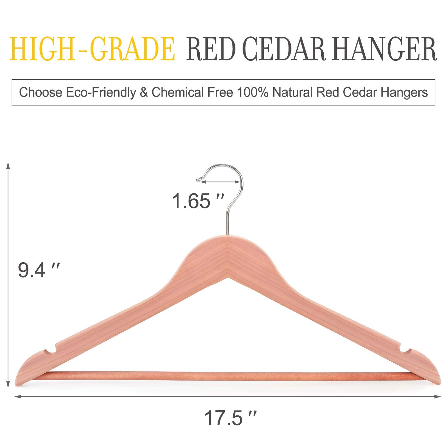 TOPIA HANGER 10-pack packaging for organized closet storage