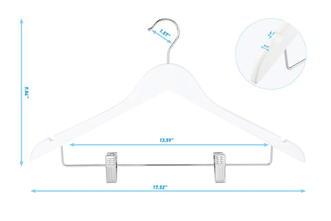 TOPIA HANGER two-in-one outfit organization for closet efficiency.