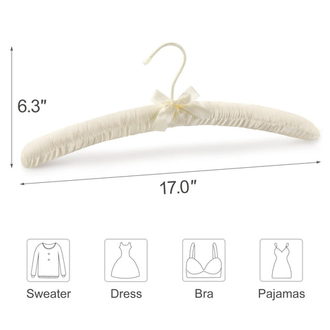 Topia Hanger wood-core design offers durable support for heavy coats.