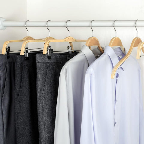 TOPIA HANGER wrinkle-free silhouette on coats and sweaters