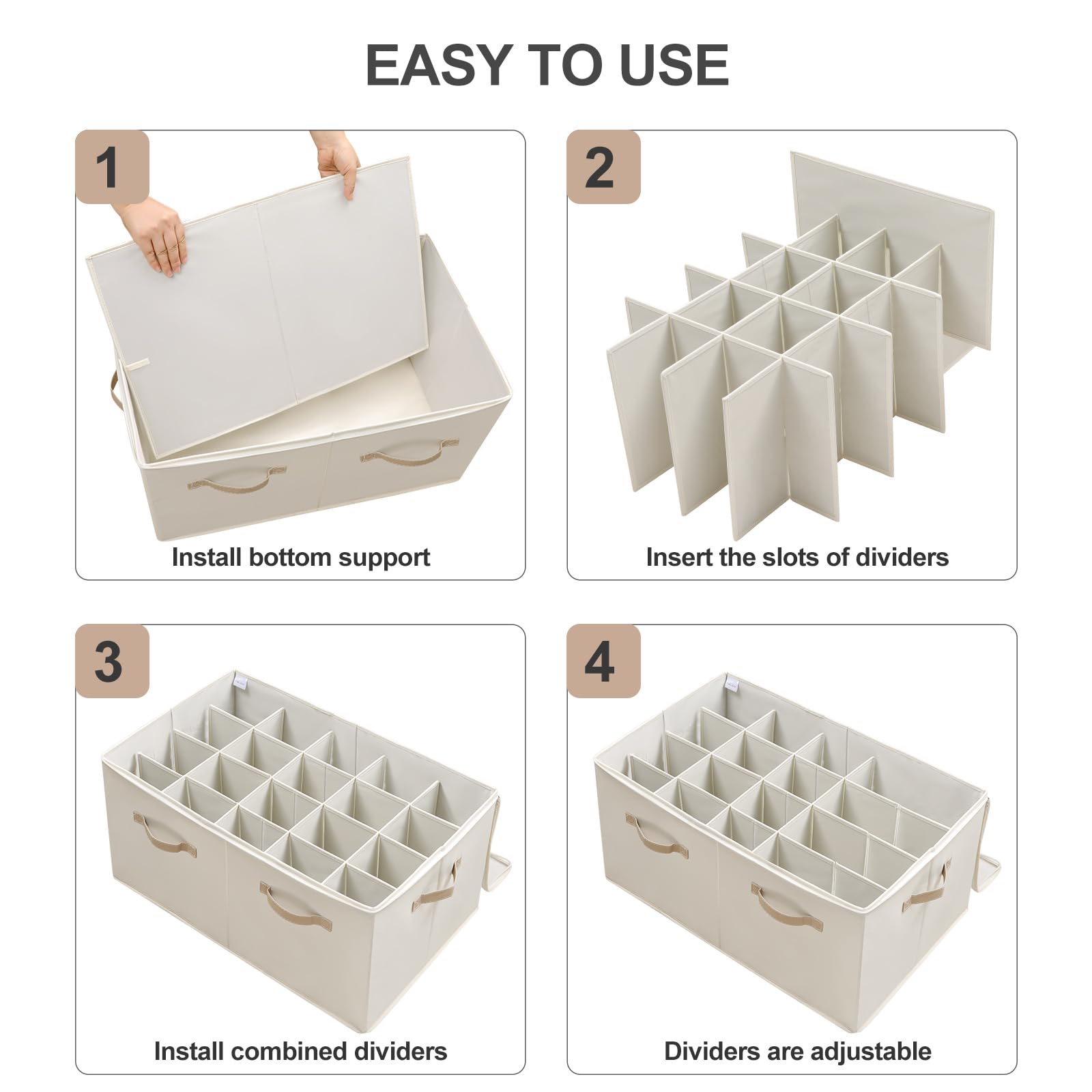TOPIA HOME shoe organizer in a closet setup for organized storage