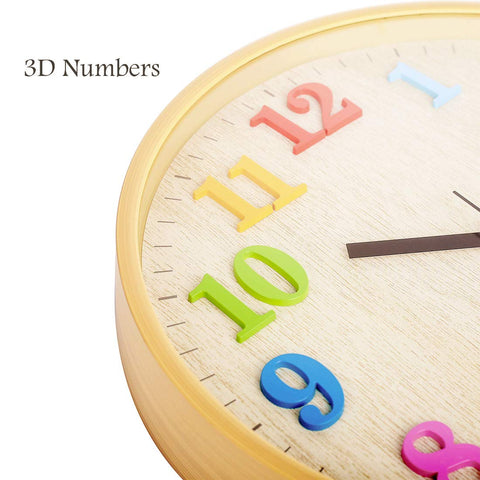 Topkey wall clock suitable for dining rooms and living spaces.