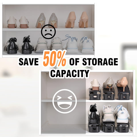 TOPNEW easy-clean shoe organizer for quick maintenance after daily use.