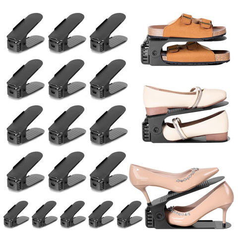 TOPNEW space-saving storage for daily footwear helps maintain clean, organized environments.