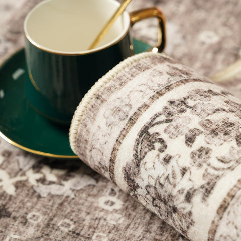 TOPRUUG rug with TPE backing provides secure anti-slip grip.