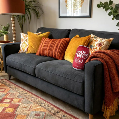 Torendi Dr Pepper Pillow lightweight decor that’s easy to move for any room