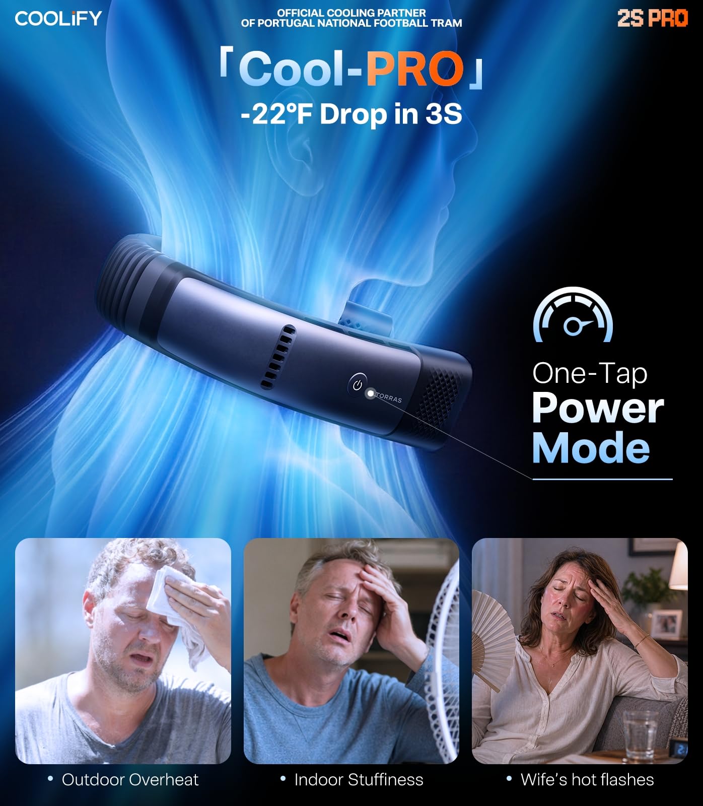 TORRAS Coolify 2026 with Bluetooth app control enables silent, personalized cooling