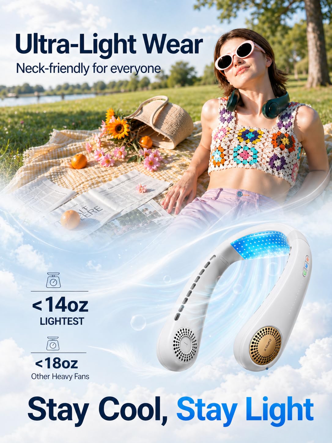 TORRAS CooliFY Air 2026 operates quietly at about 31 dB.