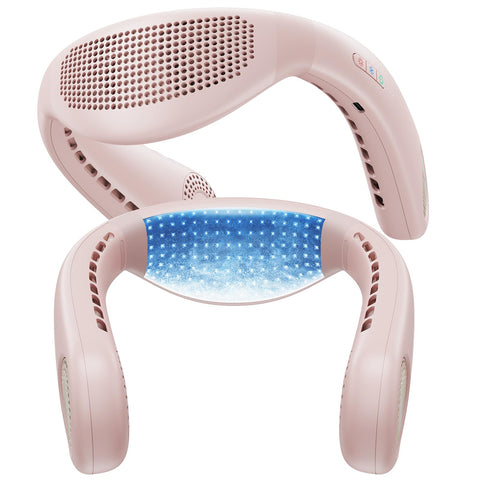 TORRAS COOLiFY Air 2026 neck fan front view showing compact, portable cooling on the go.