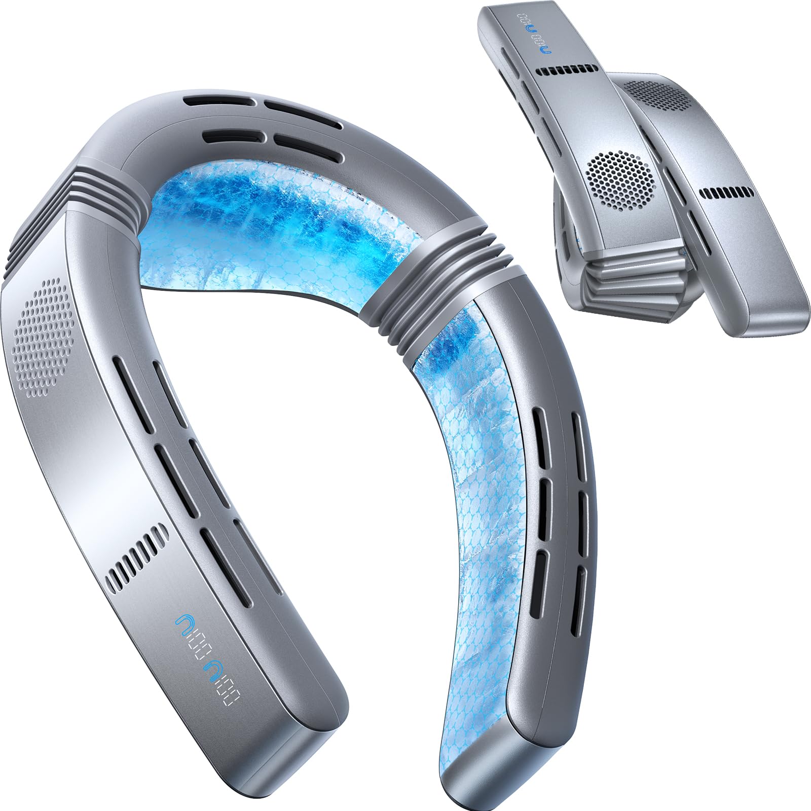 TORRAS COOLiFY Cyber Fold neck air conditioner front view showing targeted cooling