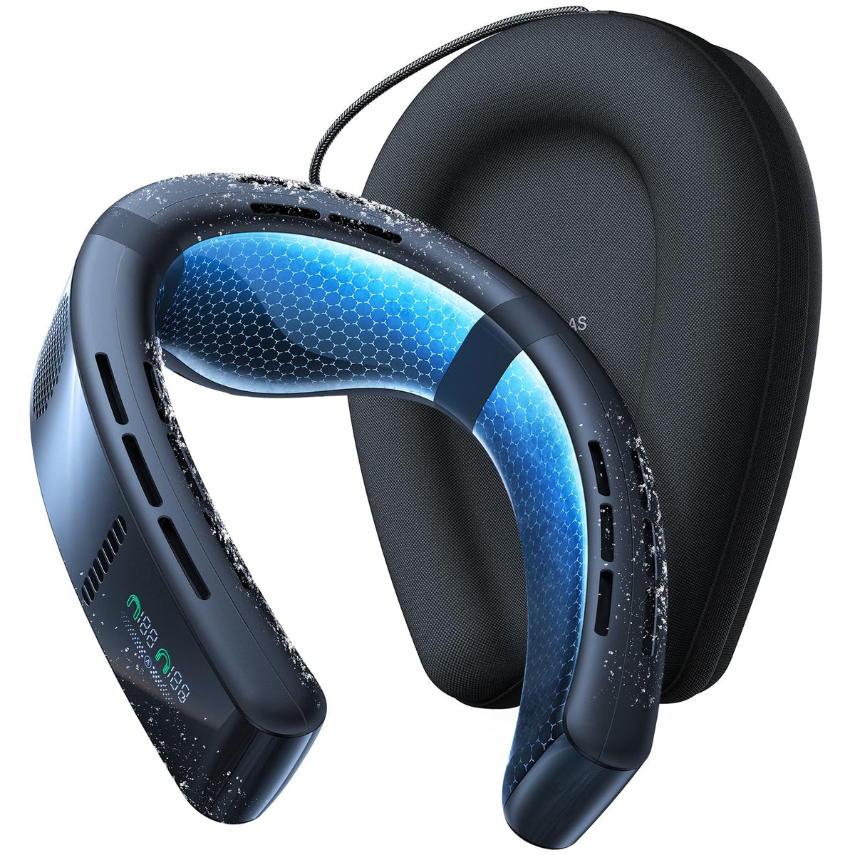 TORRAS COOLiFY Cyber neck fan front view showing wearable cooling on the neck
