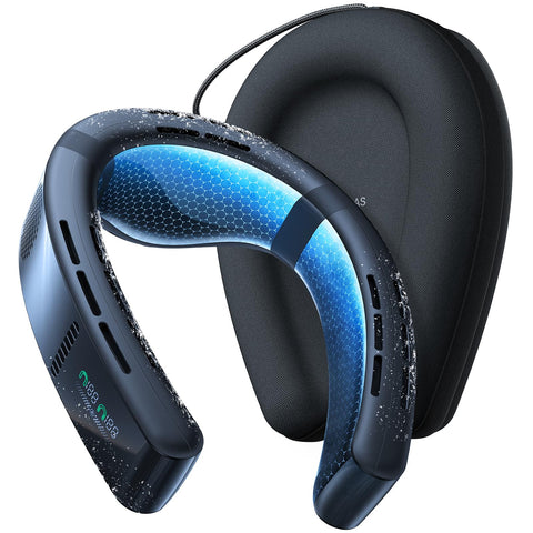 TORRAS COOLiFY Cyber neck fan front view showing wearable cooling on the neck