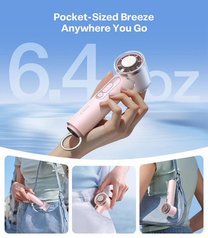 TORRAS Coolify IVA foldable clip enables versatile hanging on bags.