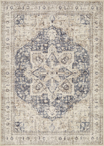 Tortania under-dining-table rug demonstrates versatility and size