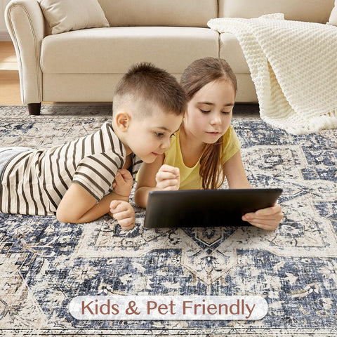 Tortania machine-washable rug ideal for busy households.