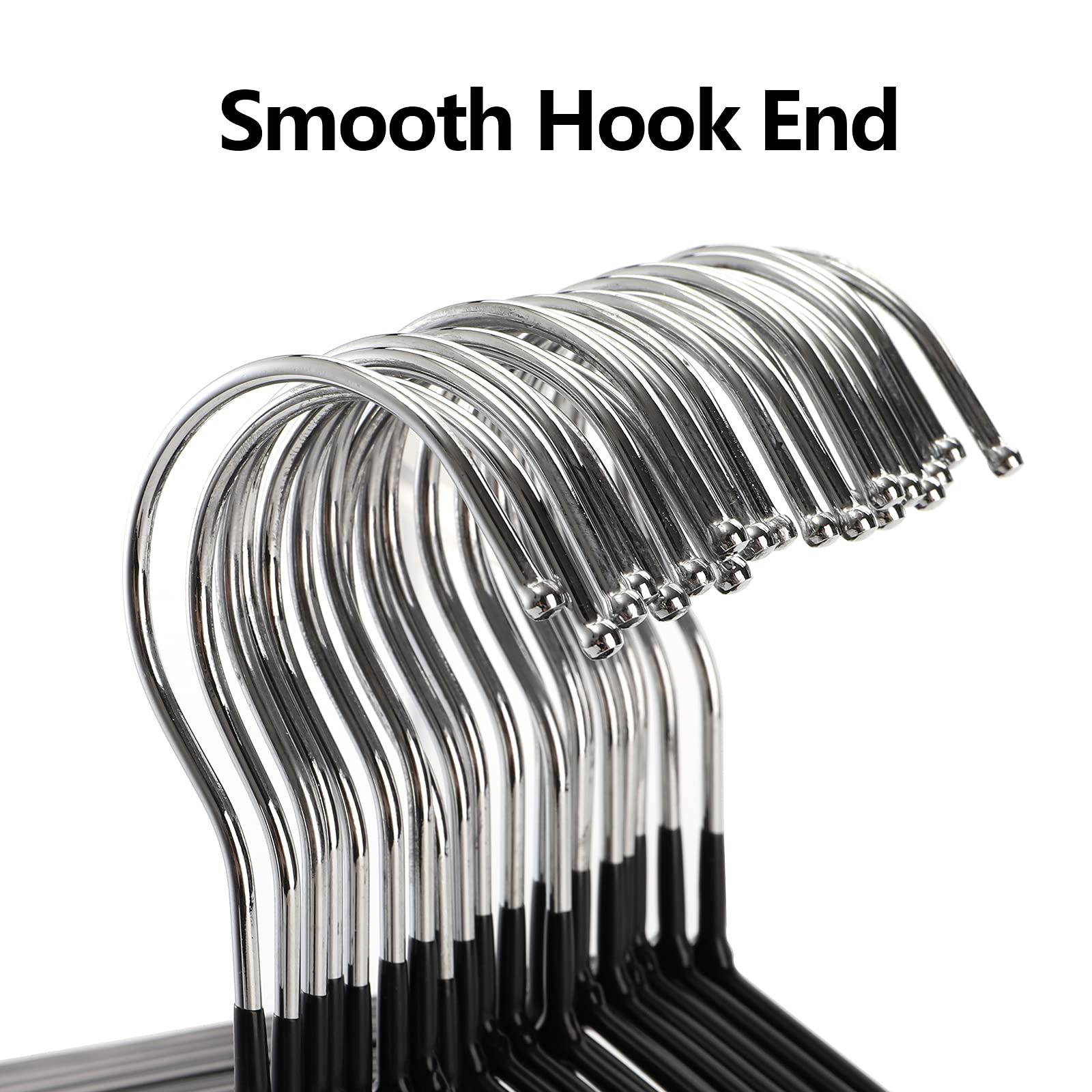 Tosnail non-slip coating keeps garments securely in place.