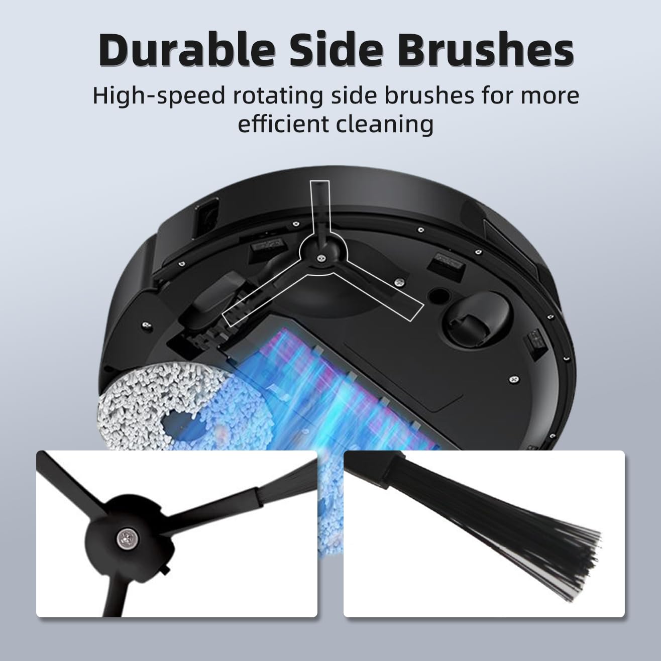 TOSOMO Qrevo S dust bags help contain debris and prevent leaks.