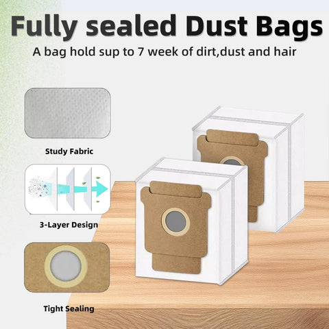 TOSOMO Roomba Plus 25-pcs kit packaging and contents organized for replacement parts