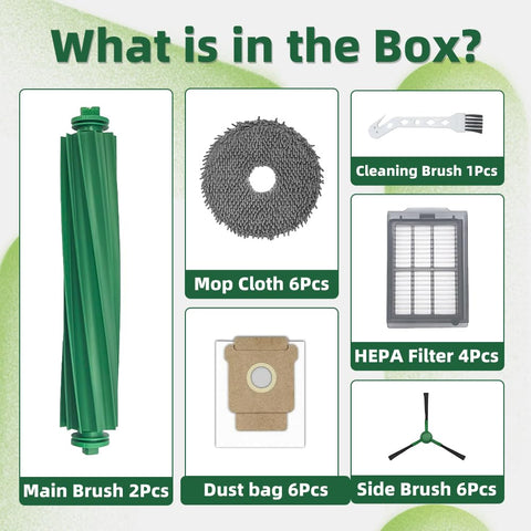 TOSOMO Roomba Plus side brushes focused on edge cleaning and furniture protection