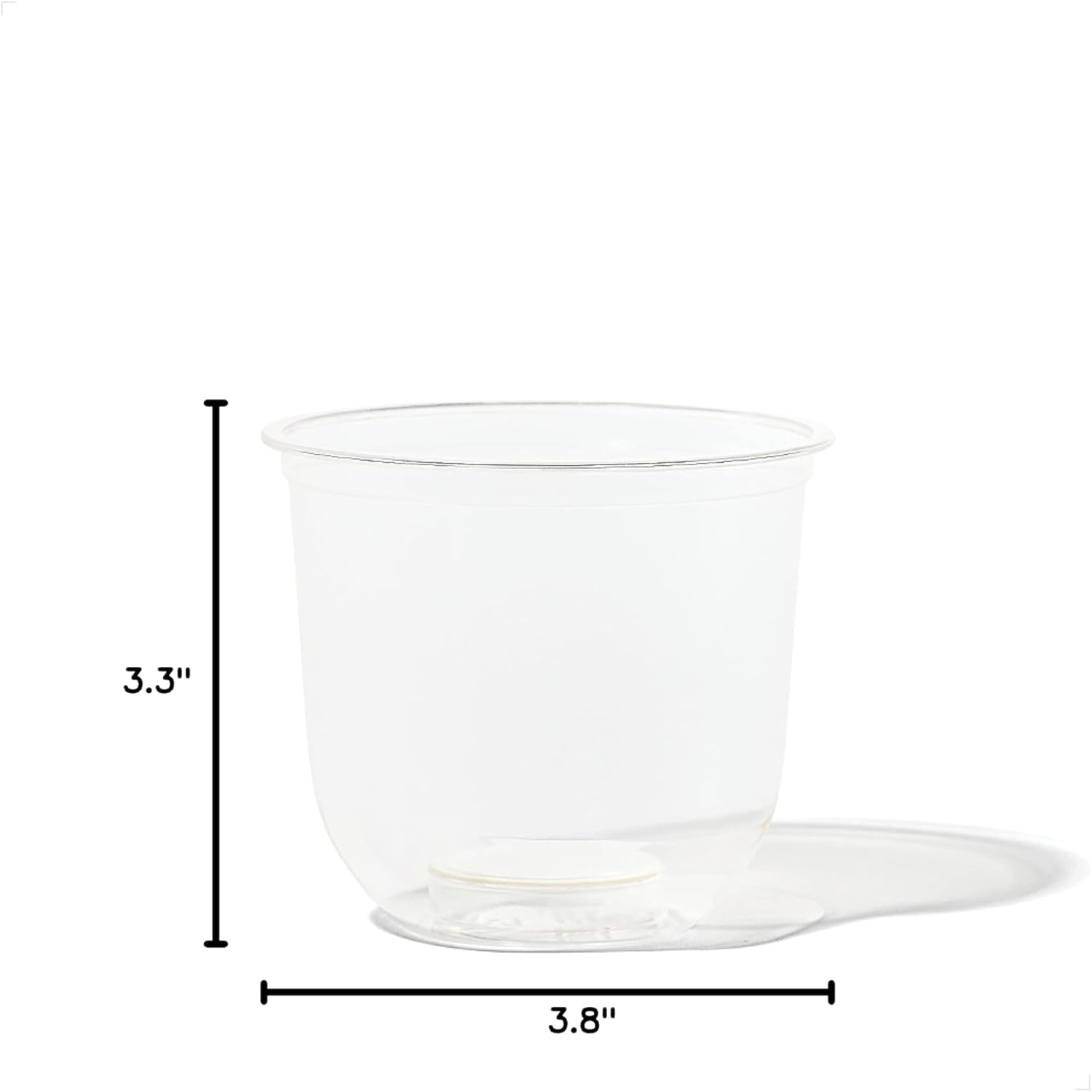 TOSSWARE Natural plant-based plastic alternative cups for eco-conscious entertaining.
