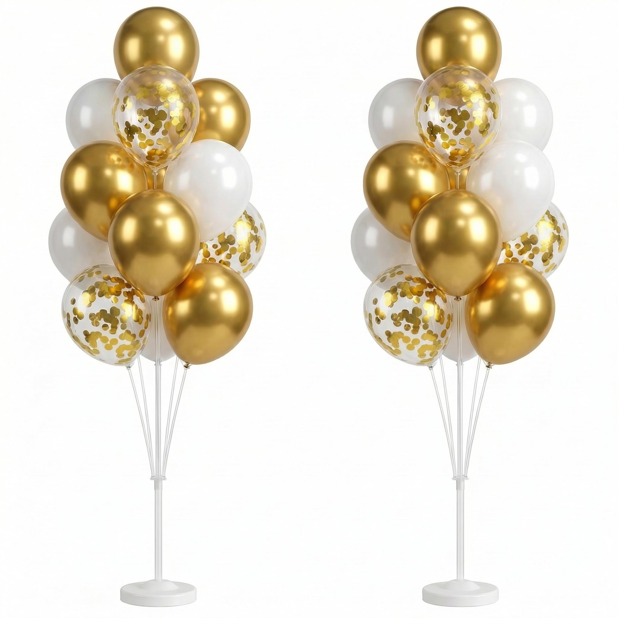Tosuced Balloon Column Kit base setup provides a stable anchor for events.