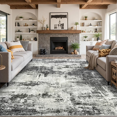Tosuoka 9x12 rug easy-care design simplifies maintenance