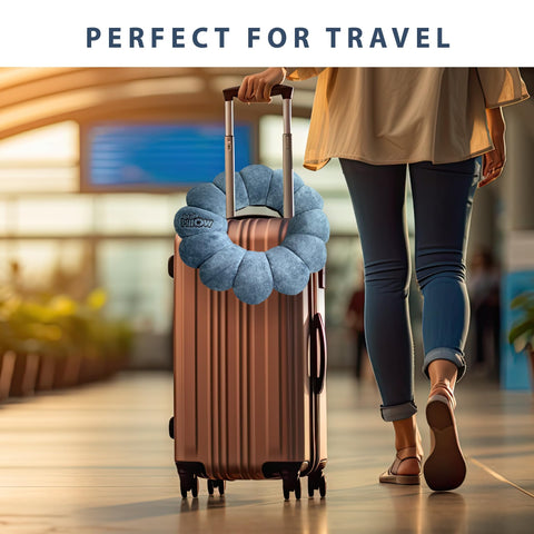 Total Pillow donut pillow keeps you supported through long flights and road trips
