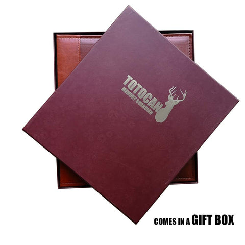 Gift-ready Totocan photo album with dust-free, acid-free design.