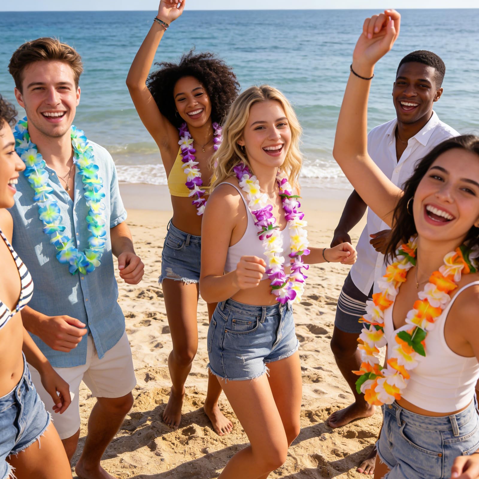 Totstio party leis act as instant icebreakers at luaus