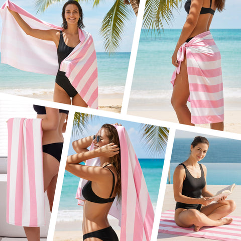 Touchat multi-use towel by Touchat, ideal for beach, pool, or picnic